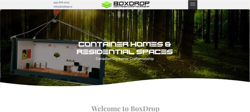 HarrisWeb Creative | Website design portfolio | boxdrop.ca.ca
