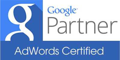 Google partner badge, AdWords Certified - Search Engine Marketing | Harrisweb Creative