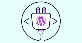 Stylized electrical Plug with WordPress Logo | WordPress Plugins Included in Website Pricing |HarrisWeb Creative | Milton